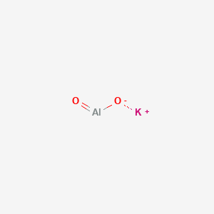 molecular formula AlKO2 B084947 铝酸钾 CAS No. 12003-63-3