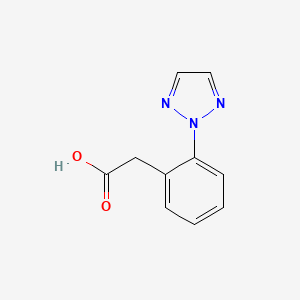 (2-[1,2,3]Triazol-2-yl-phenyl)-acetic acid