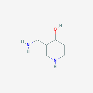 3-(Aminomethyl)piperidin-4-ol