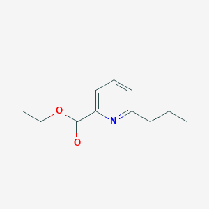 molecular formula C11H15NO2 B8494882 Ethyl 6-propylpicolinate 
