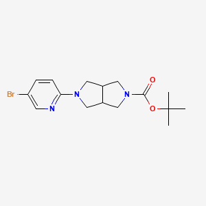 Tert-butyl 5-(5-bromopyridin-2-yl)-octahydropyrrolo[3,4-c]pyrrole-2-carboxylate