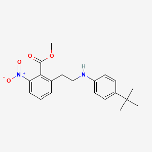 2-[2-(4-Tert-butyl-phenylamino)-ethyl]-6-nitro-benzoic acid methyl ester
