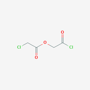 molecular formula C4H4Cl2O3 B8494976 Chloroacetoxyacetyl chloride CAS No. 54150-58-2