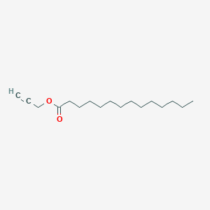 molecular formula C17H30O2 B8495149 Prop-2-YN-1-YL tetradecanoate CAS No. 26755-63-5