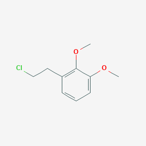 molecular formula C10H13ClO2 B8495331 2,3-Dimethoxyphenethyl chloride 