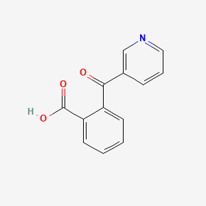 molecular formula C13H9NO3 B8495548 2-(3-Pyridylcarbonyl)benzoic acid 