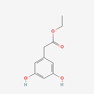molecular formula C10H12O4 B8495578 Ethyl 3,5-dihydroxyphenylacetate 