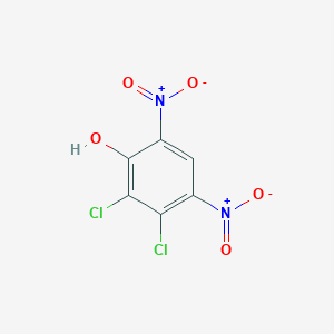 molecular formula C6H2Cl2N2O5 B8495585 2,3-Dichloro-4,6-dinitrophenol 