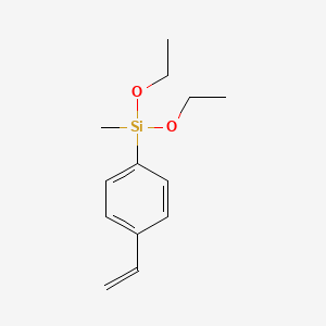 Silane, (4-ethenylphenyl)diethoxymethyl-
