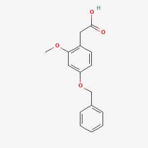 2-(4-Benzyloxy-2-methoxyphenyl)acetic acid