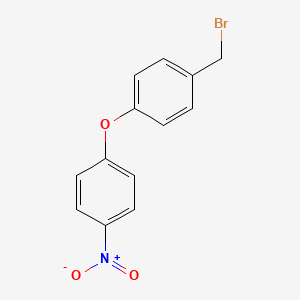 molecular formula C13H10BrNO3 B8495732 1-(Bromomethyl)-4-(4-nitrophenoxy)benzene CAS No. 70718-57-9