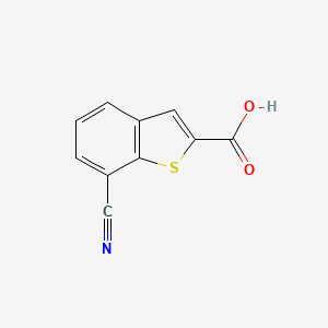 7-Cyanobenzo[b]thiophene-2-carboxylic acid