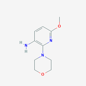 6-Methoxy-2-morpholin-4-ylpyrid-3-ylamine