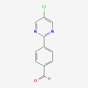 4-(5-Chloro-pyrimidin-2-yl)-benzaldehyde