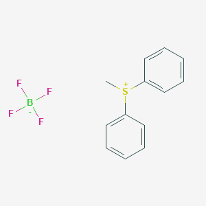 molecular formula C13H13BF4S B084959 四氟硼酸二苯（甲基）锍 CAS No. 10504-60-6