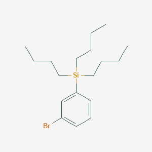 (3-Bromophenyl)(tributyl)silane