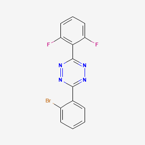 3-(2-Bromophenyl)-6-(2,6-difluorophenyl)-1,2,4,5-tetrazine