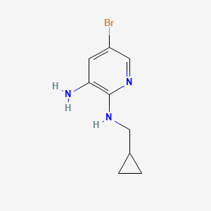 5-Bromo-N2-(cyclopropylmethyl)pyridine-2,3-diamine