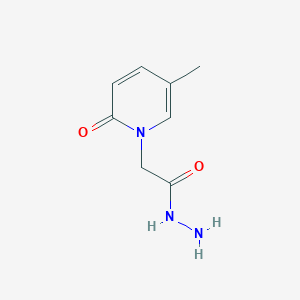 molecular formula C8H11N3O2 B8496127 (5-Methyl-2-oxo-2h-pyridin-1-yl)-acetic acid hydrazide 