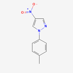 molecular formula C10H9N3O2 B8496161 4-Nitro-1-p-tolyl-1H-pyrazole 