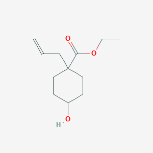 4-hydroxy-1-(2-propen-1-yl)Cyclohexanecarboxylic acid ethyl ester