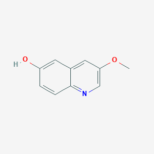 molecular formula C10H9NO2 B8496230 3-Methoxy-quinolin-6-ol 