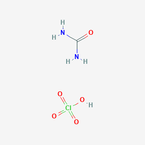 molecular formula CH5ClN2O5 B8496425 Urea perchlorate 