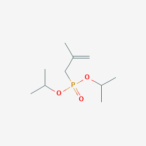 molecular formula C10H21O3P B8496495 Methallyl phosphonic acid diisopropyl ester 