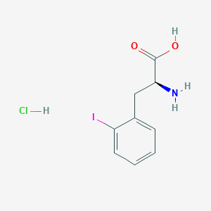 (S)-2-Amino-3-(2-iodophenyl)propanoic acid hydrochloride