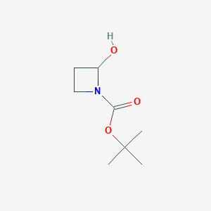 molecular formula C8H15NO3 B8496518 N-BOC azetidin-2-ol 