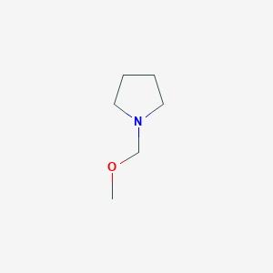 molecular formula C6H13NO B8496521 1-(Methoxymethyl)pyrrolidine 