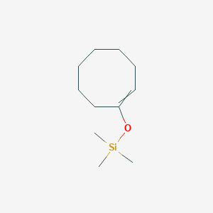molecular formula C11H22OSi B8496525 [(Cyclooct-1-en-1-yl)oxy](trimethyl)silane CAS No. 50338-42-6