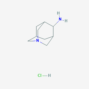 1-Azatricyclo[3.3.1.1,3,7]decan-4-amine hydrochloride