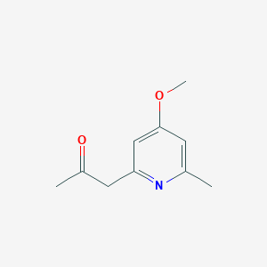 1-(4-Methoxy-6-methylpyridin-2-yl)propan-2-one