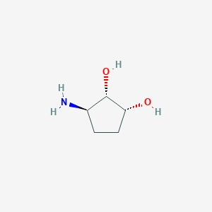 (1R,2S,3R)-3-aminocyclopentane-1,2-diol