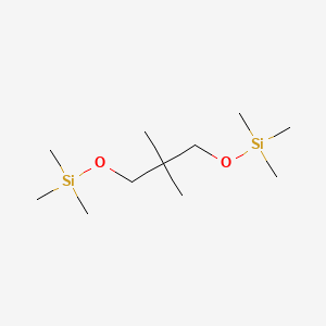 molecular formula C11H28O2Si2 B8496688 2,2-Dimethyl-1,3-bis[(trimethylsilyl)oxy]propane CAS No. 2117-23-9