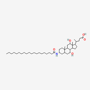 molecular formula C44H79NO5 B8496747 C20-FABAC;Arachidyl amido cholanoic acid;R20-FBAC 