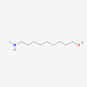 molecular formula C10H23NO B8496823 9-(N-methylamino)nonanol 