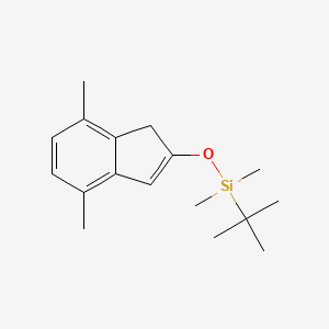 tert-Butyl[(4,7-dimethyl-1H-inden-2-yl)oxy]dimethylsilane