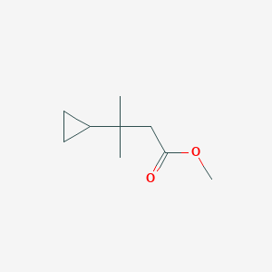 Methyl 3-cyclopropyl-3-methylbutanoate