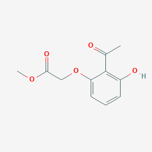 6'-Hydroxy-2'-(methoxycarbonylmethoxy)acetophenone