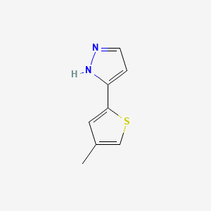 3-(4-methyl-2-thienyl)-1H-pyrazole