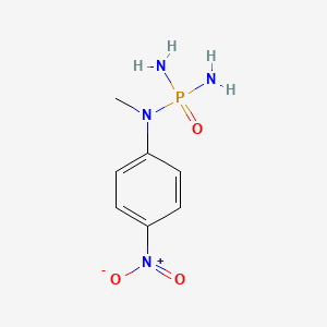 N-Methyl-N-(4-nitrophenyl)phosphoric triamide