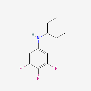 N-(1-ethylpropyl)-3,4,5-trifluoroaniline