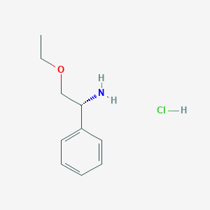 (1R)-2-ethoxy-1-phenylethan-1-amine hydrochloride