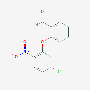 2-(5-Chloro-2-nitrophenoxy)benzaldehyde