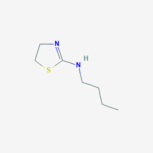 molecular formula C7H14N2S B084971 N-butyl-4,5-dihydro-1,3-thiazol-2-amine CAS No. 13846-59-8