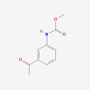 (3-Acetylphenyl)carbamic acid methyl ester