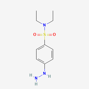 N,N-diethyl-4-hydrazinobenzenesulfonamide