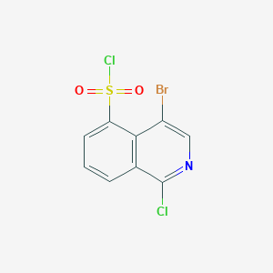 5-Isoquinolinesulfonyl chloride,4-bromo-1-chloro-